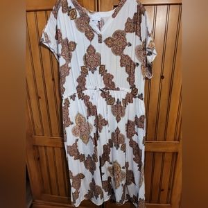 Neutral colored dress